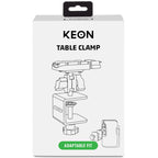 Pince de table de fixation pour masturbateur — vue de dos