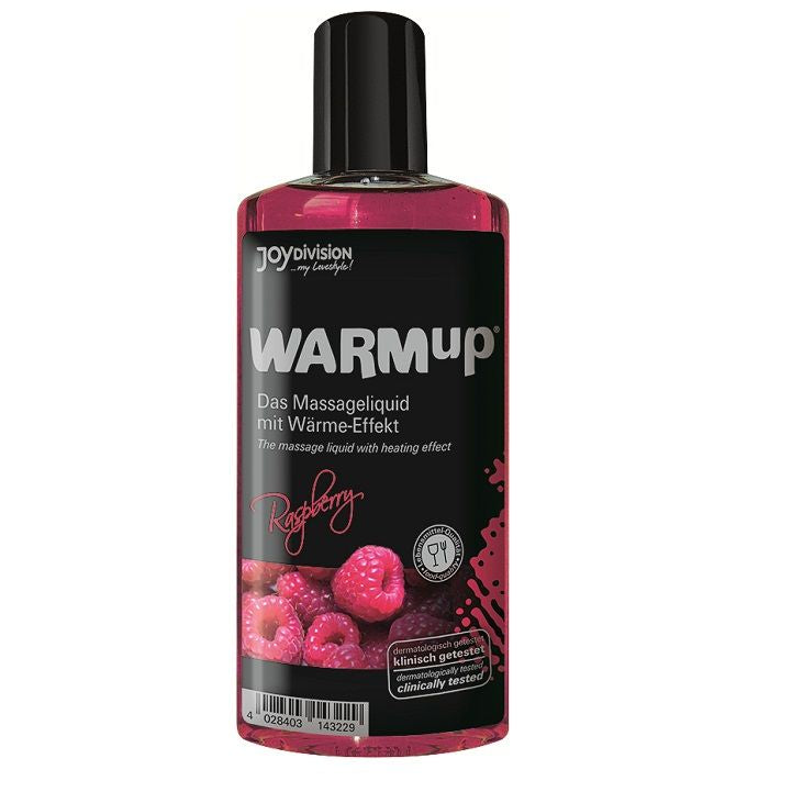 Huile de massage chauffante framboise WARMup — vue principale