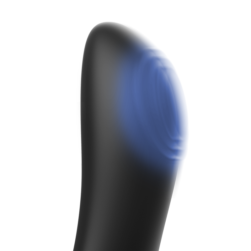 Stimulateur gland et périnée Arkadio silicone compatible Wat — vue de profil