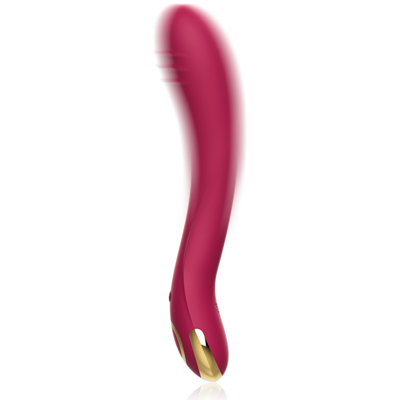 Vibromasseur Point G silicone 10 modes — détail produit