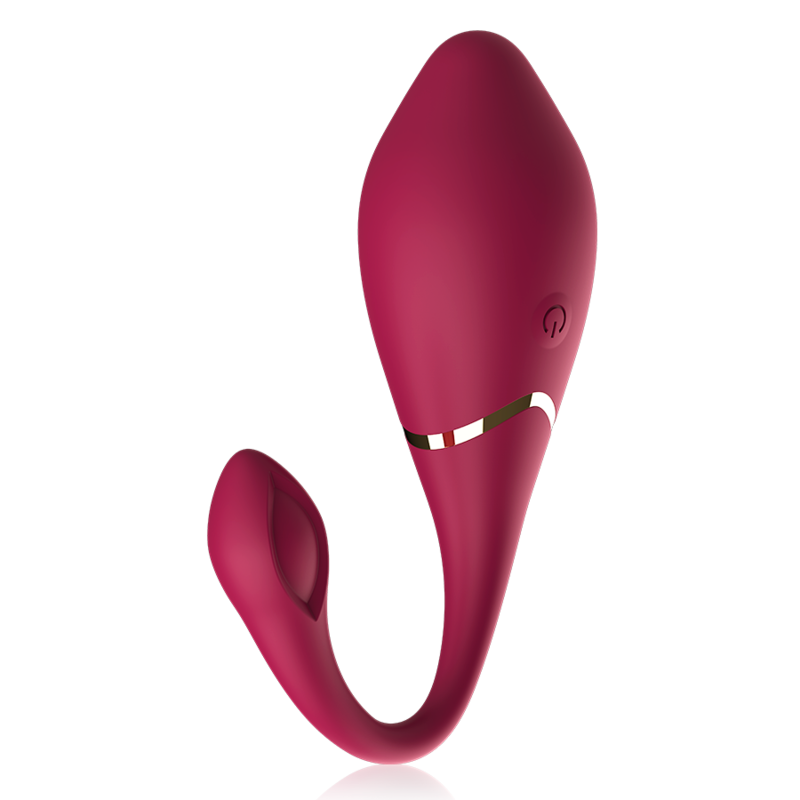 Œuf vibrant silicone télécommande 10 modes — vue de dos