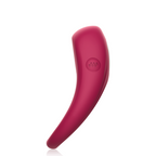 Anneau vibrant pour couple en silicone — détail texture surface