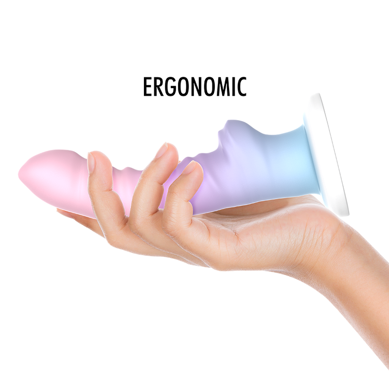 Gode fantaisie en silicone avec ventouse — détail produit