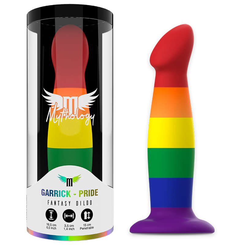 Gode souple Garrick aux couleurs Pride — vue principale