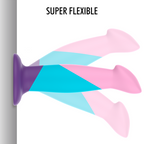 Gode Mythology Garrick silicone pastel — vue de dos