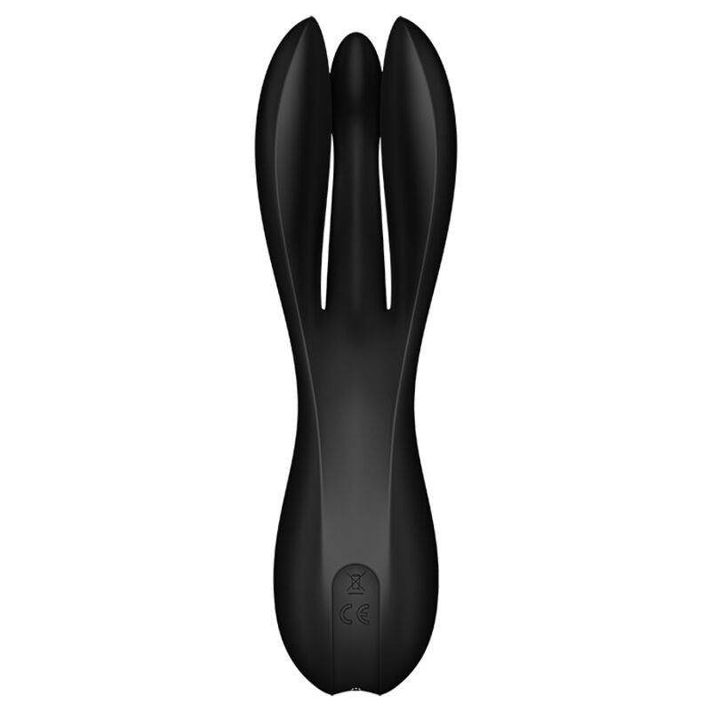 satisfyer vibrateur threesome 2 noir