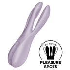 satisfyer vibrateur threesome 2 noir