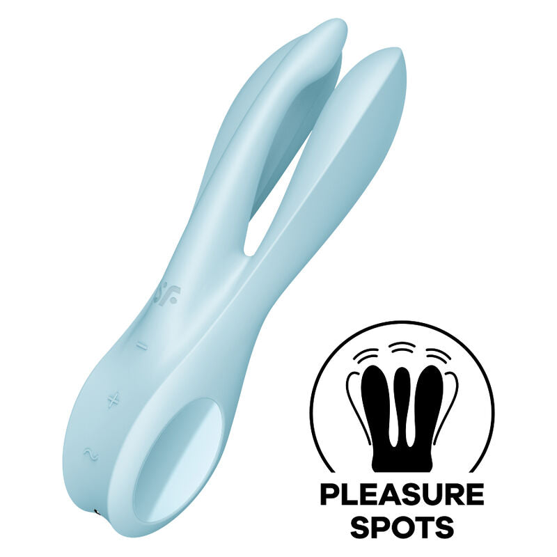 Vibromasseur trois bras Threesome 1 — détail produit