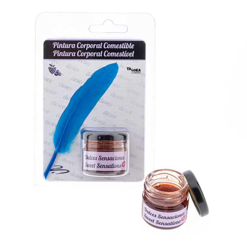Peinture corporelle comestible saveur baies — vue principale