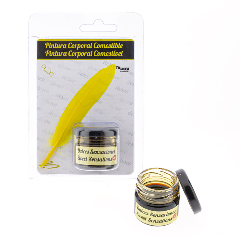 Peinture comestible saveur caramel — vue principale