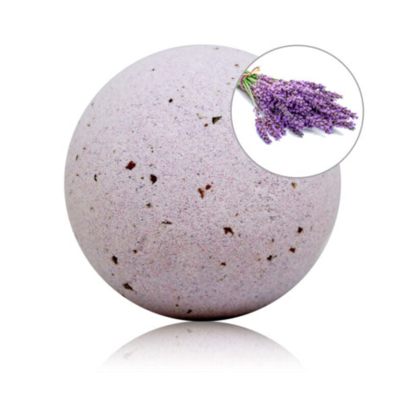 Bombe de bain parfumée lavande et pétales de rose — vue principale
