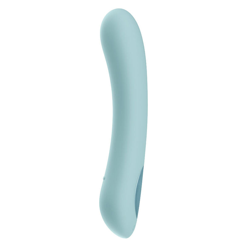 Vibrateur point G Pearl 2+ tactile turquoise — vue de profil