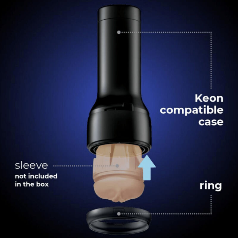 Étui compatible Keon pour masturbateur interactif — détail produit