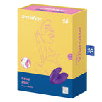 satisfyer vibrateur doigts love riot violet