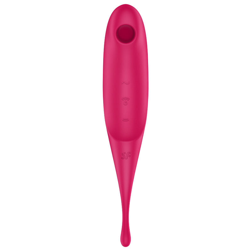 Stimulateur Twirling Pro air pulse et vibration — détail produit