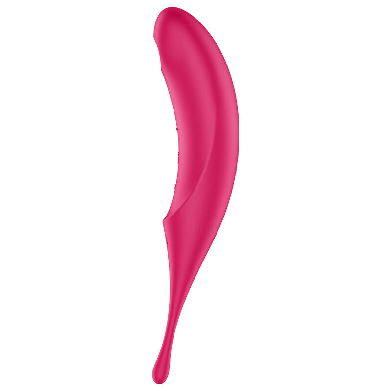 Stimulateur Twirling Pro air pulse et vibration — vue de profil