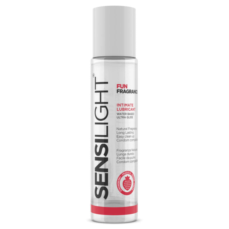 Lubrifiant base eau aromatisé fraise 60 ml — vue principale