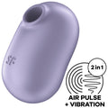 Stimulateur clitoridien double air pulse Pro To Go 2 — vue principale