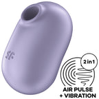 Stimulateur clitoridien double air pulse Pro To Go 2 — vue principale