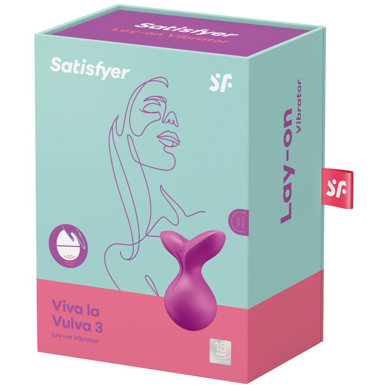 Vibromasseur clitoridien à poser Viva La Vulva 3 — vue de dos