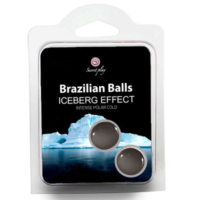 Boules de massage effet froid polaire