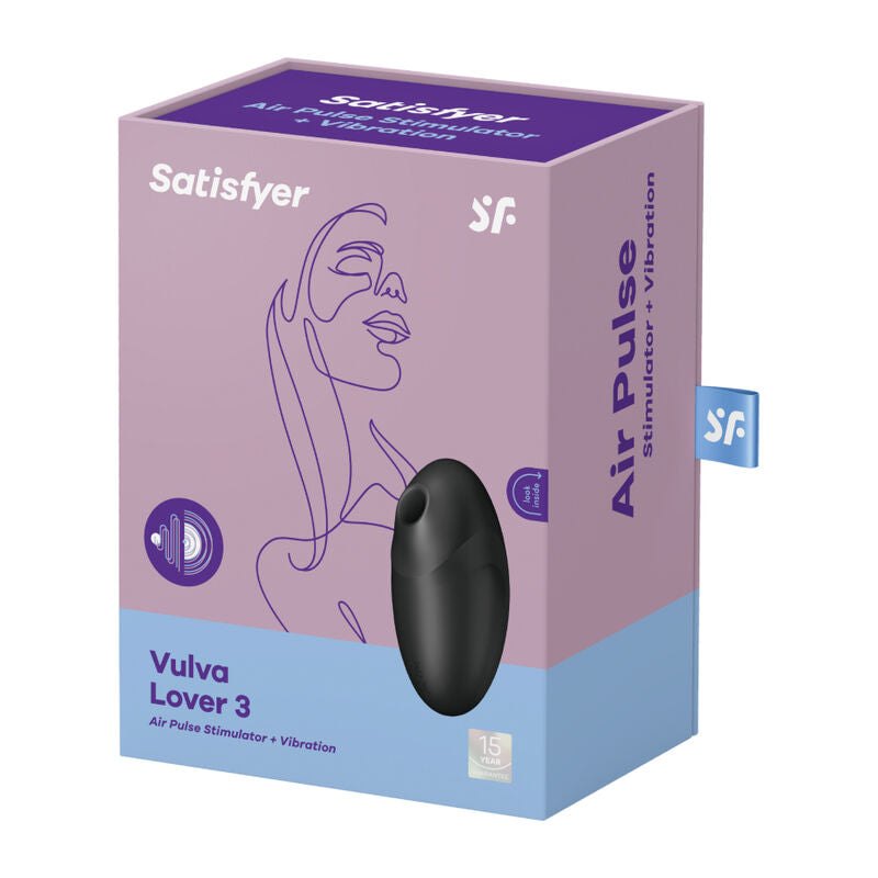 Stimulateur clitoridien Vulva Lover 3 silicone — vue de dos