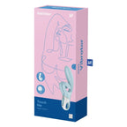 Vibromasseur lapin Touch Me silicone médical — finition matière