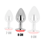 Comparatif des tailles Ohmama 7, 8 et 9 cm, ce modèle correspondant à la version 8 cm mise en évidence