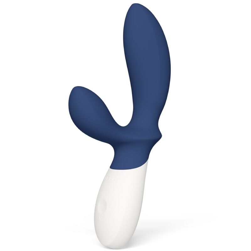 Masseur prostatique vibrant à mouvement de vague — détail texture surface