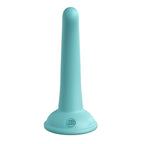 Gode en silicone platine avec ventouse — vue de profil