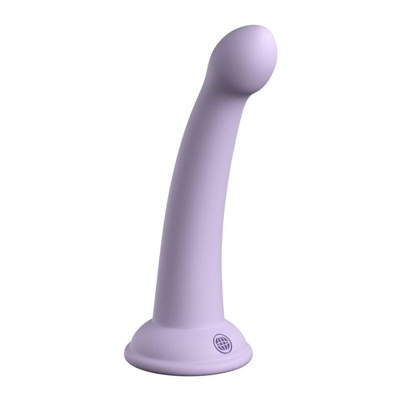 Gode en silicone platine avec ventouse — détail produit