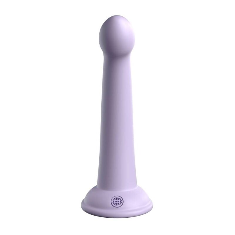 Gode en silicone platine avec ventouse — vue de profil