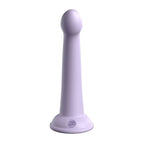 Gode en silicone platine avec ventouse — vue de profil