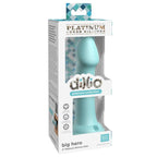 Gode réaliste en silicone platine ventousé — détail texture surface