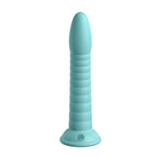 Gode silicone Dillio Platinum vert — vue de profil
