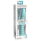 Gode silicone Dillio Platinum vert — détail texture surface