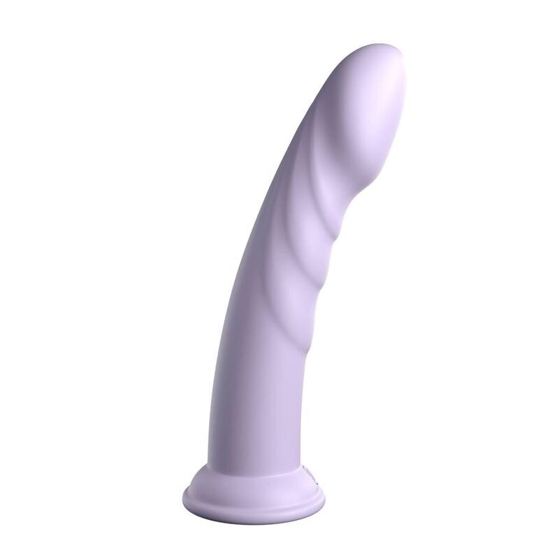 Gode Dillio Platinum silicone violet — vue de profil