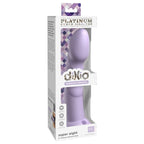 Gode Dillio Platinum silicone violet — détail texture surface
