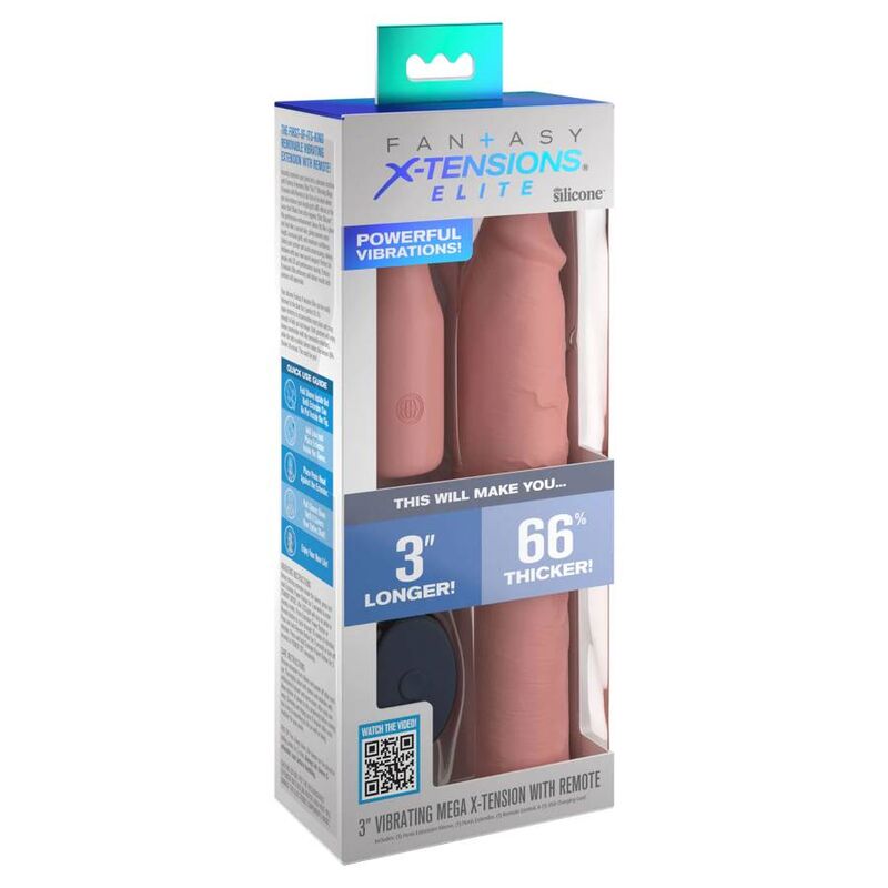 fantasy x tensions pipedreams manche 22 86 cm plug 7 62 cm remote skin