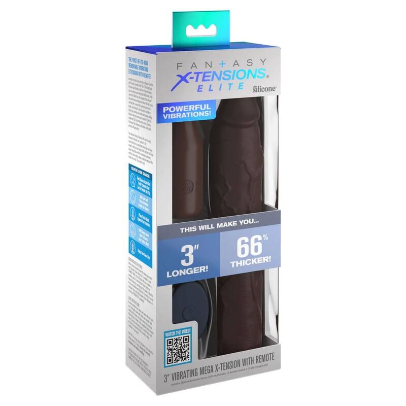 fantasy x tensions pochette pipedreams 22 86 cm plug 7 62 cm telecommande marron