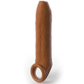 Manchon pénien silicone avec sangle testiculaire — vue principale