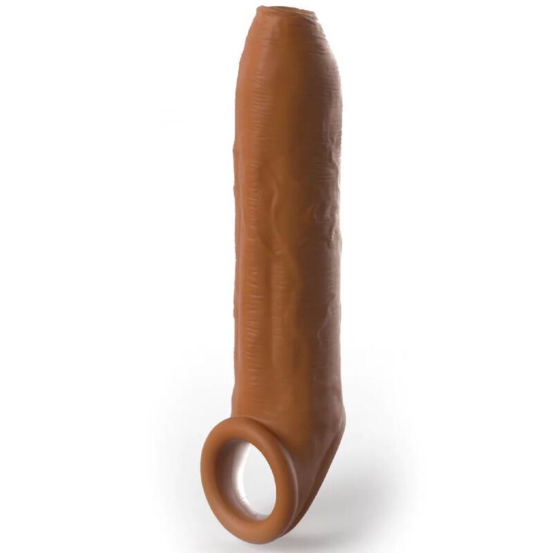 Manchon pénien silicone avec sangle testiculaire — vue principale