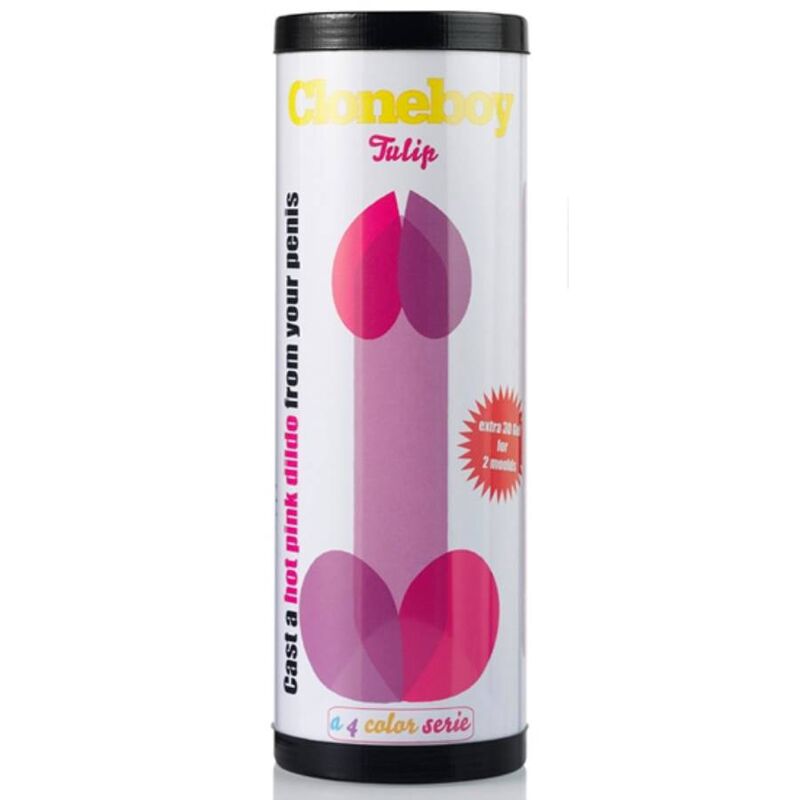 Gode tulipe rose Cloneboy moulage personnalisé — vue principale