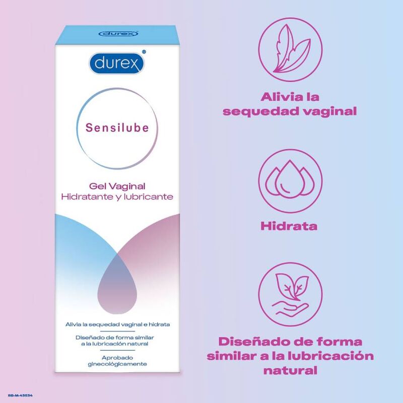 Gel lubrifiant hydratant Sensilube 40 ml base eau — détail produit