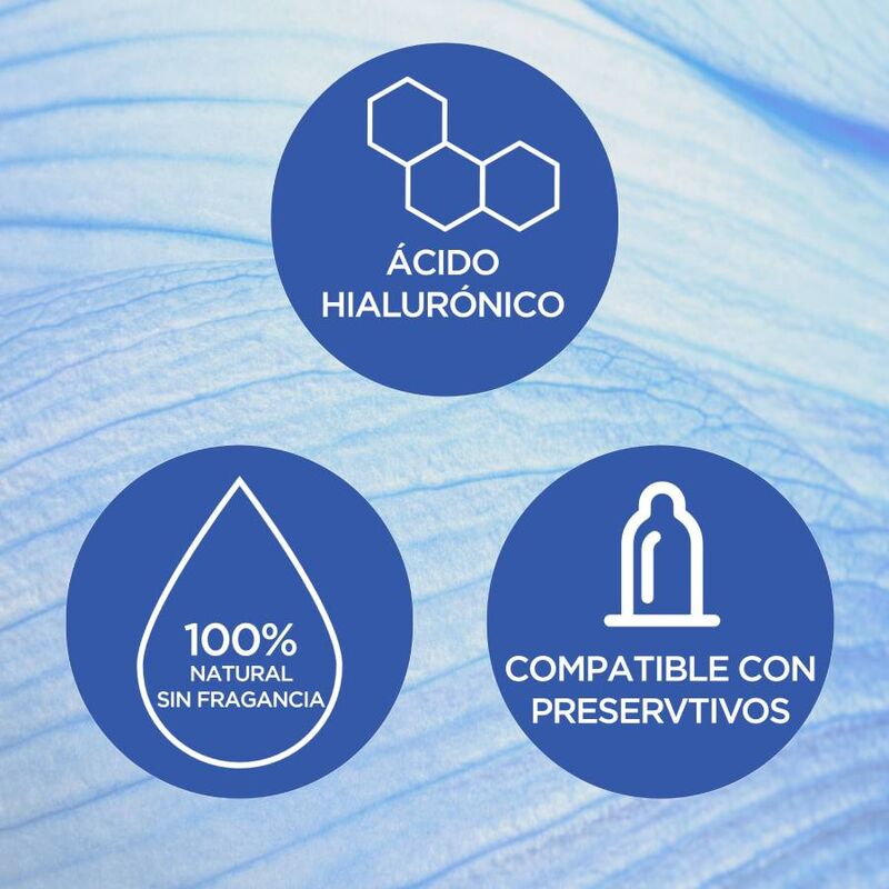 Lubrifiant hydratant naturel base eau 100 ml — vue de profil