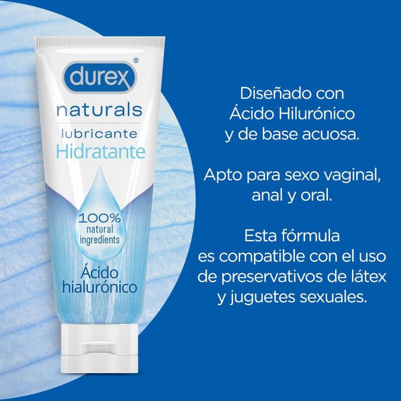 Lubrifiant hydratant naturel base eau 100 ml — détail produit