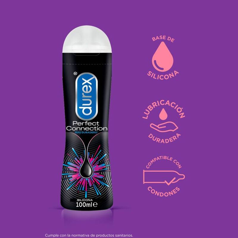 Lubrifiant base silicone Perfect Connection 100 ml — détail produit