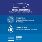 Préservatifs Extra Safe latex boîte 12 — détail produit