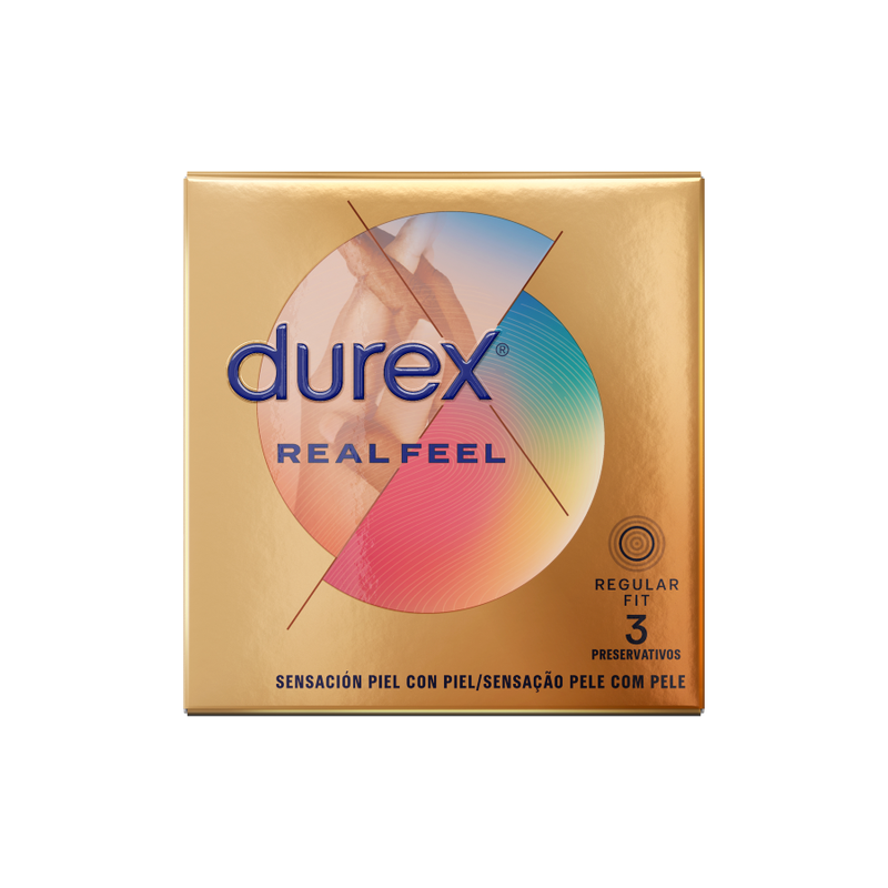 Préservatifs sans latex RealFeel 3 unités — détail produit