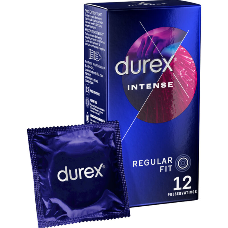 Préservatifs Durex Intense texturés x12 — vue principale